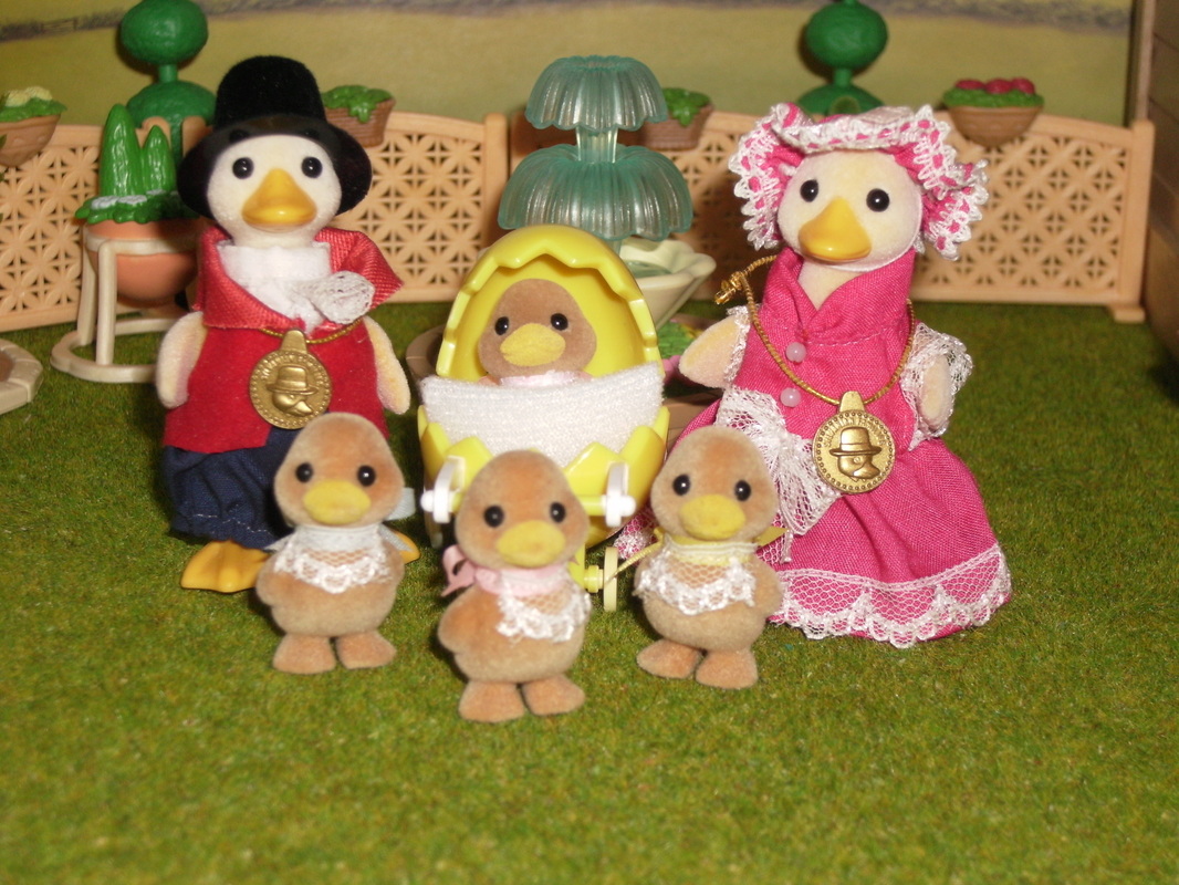 The Waddlington Duck Family - Sylvanian 