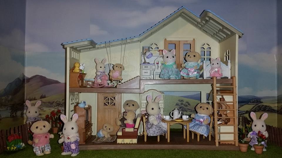 sylvanian house on the hill