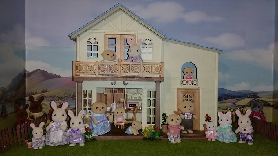 sylvanian house on the hill