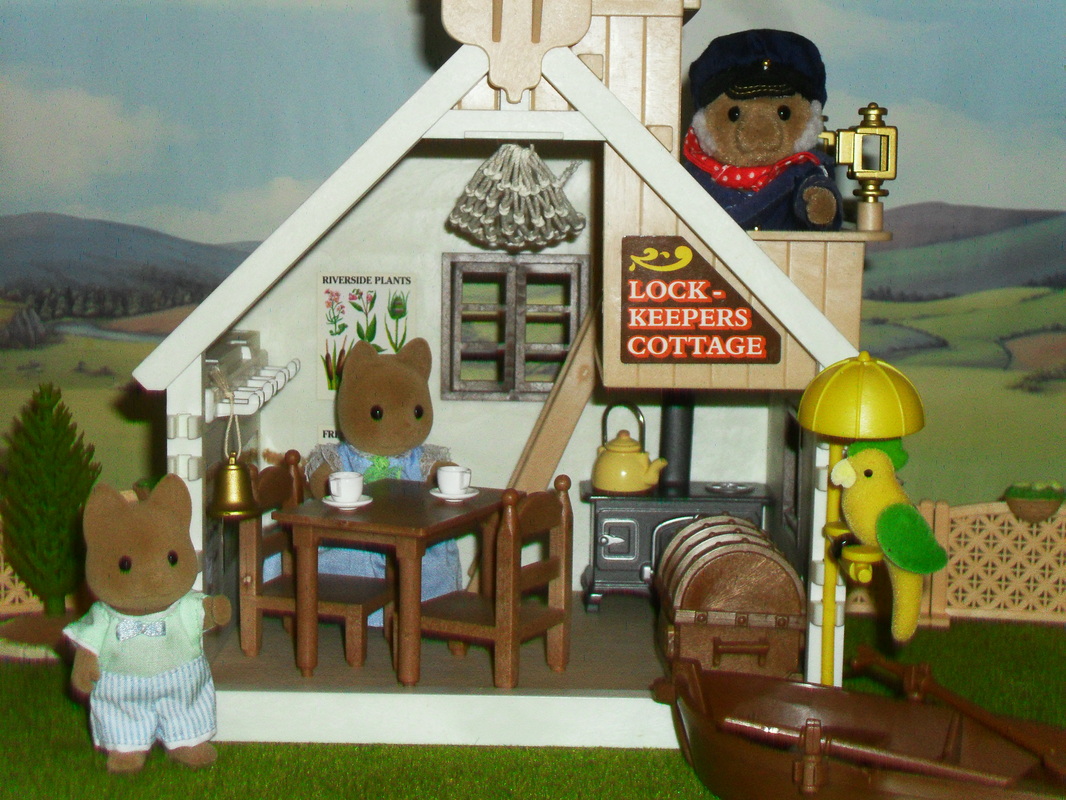 sylvanian families lock keepers cottage