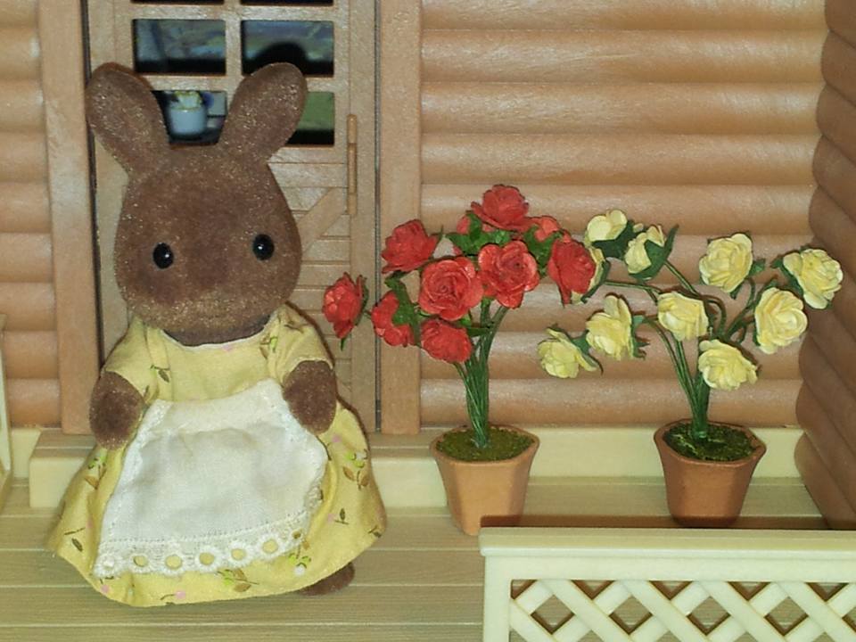 Sylvanian Families UK Wildwood Brown Rabbit Mother Tomy Japan Variation Rare