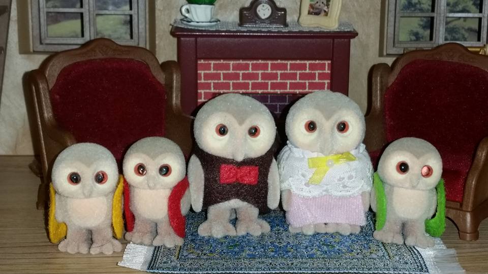 Sylvanian Families UK Plume Owl Family Treefellow Owl Tomy Flair EPOCH JP Dream Project
