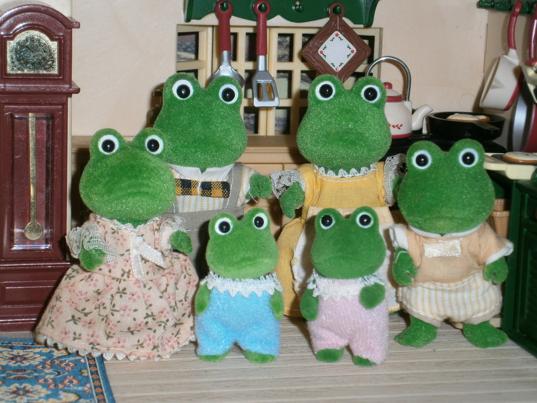 sylvanian families frog family